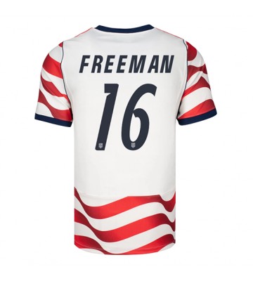 Förenta stater Alex Freeman #16 Hemmatröja VM 2026 Kortärmad